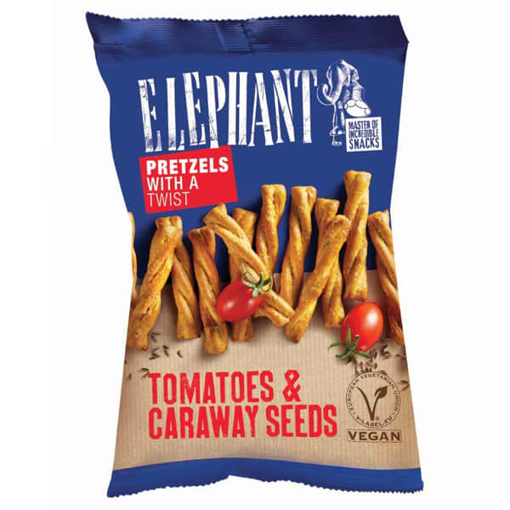 ELEPHANT TWISTED PRETZEL 70gr. - (ΝΤΟΜΑΤΑ & ΣΠΟΡΟΙ ΚΥΜΙΝΟ)