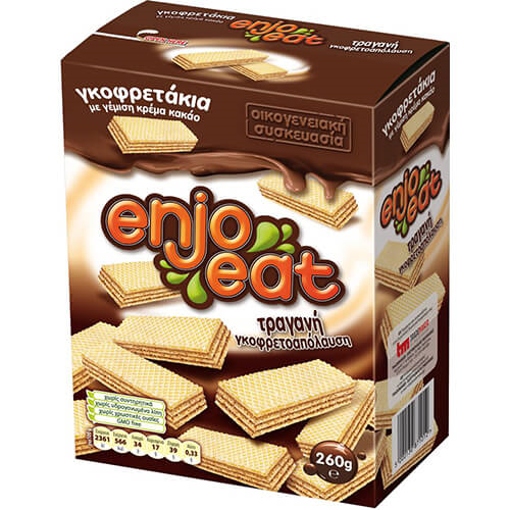 ENJOEAT ΓΚΟΦΡΕΤΑΚΙΑ 260gr. - (ΚΑΚΑΟ)