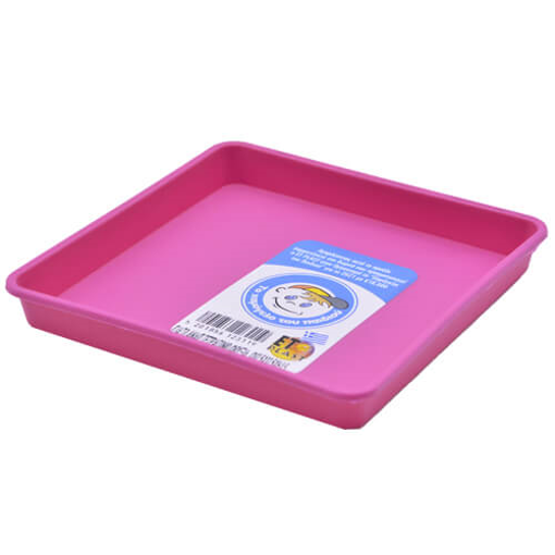 ET PLAST ΠΙΑΤΟ ΓΛΑΣΤΡΑΣ ΑΝΑΙΣ ΤΕΤΡΑΓΩΝΗ 25x25x3cm - (ΦΟΥΞ)