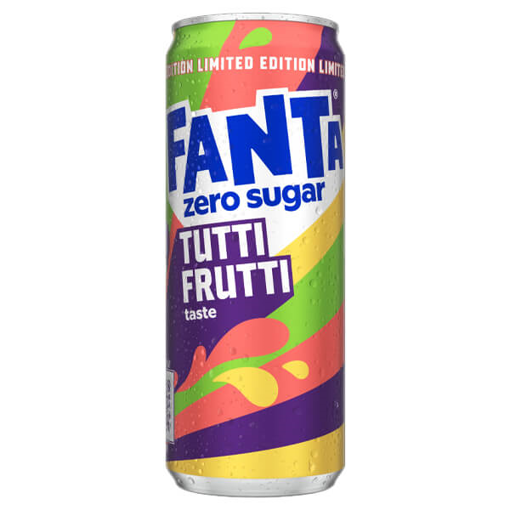 FANTA 330ml - (TUTTI FRUTTI ZERO SUGAR)