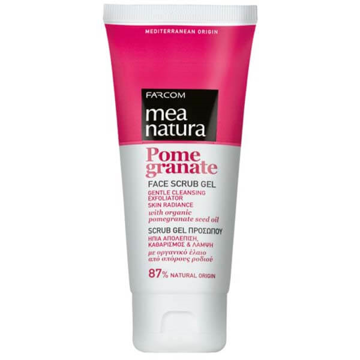 FARCOM MEA NATURA POMEGRANATE SCRUB ΠΡΟΣΩΠΟΥ  100ml