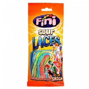 FINI ΖΑΧΑΡΩΤΑ 90gr. - (SOUR LACES)