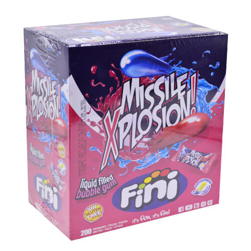 FINI ΜΑΣΤΙΧΕΣ (200τεμ.) - (MISSILE XPLOSION) (ΚΟΥΤΙ)