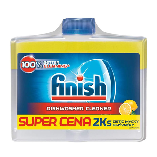 FINISH ΚΑΘΑΡΙΣΤΙΚΟ ΠΛΥΝΤΗΡΙΟΥ ΠΙΑΤΩΝ (2x250ml) - (LEMON)