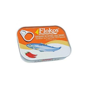 FLOKOS ΣΑΡΔΕΛΕΣ ΠΙΚΑΝΤΙΚΕΣ 100gr Σ50 