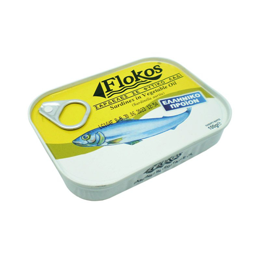 FLOKOS ΣΑΡΔΕΛΕΣ ΛΑΔΙ 100gr Σ50 