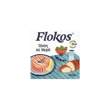 FLOKOS ΤΟΝΟΣ 160gr. - (ΣΕ ΝΕΡΟ)
