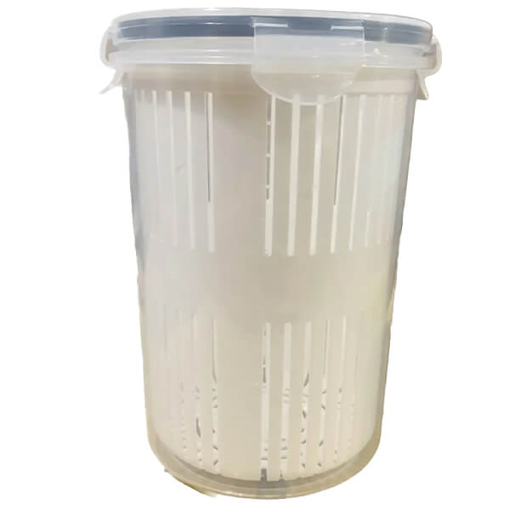 FRESH BOX ΦΑΓΗΤΟΔΟΧΕΙΟ ΣΤΡΟΓΓΥΛΟ ΜΕ ΚΑΛΑΘΙ ΣΤΡΑΓΓΙΣΜΑΤΟΣ 1,5lit (LC-470)