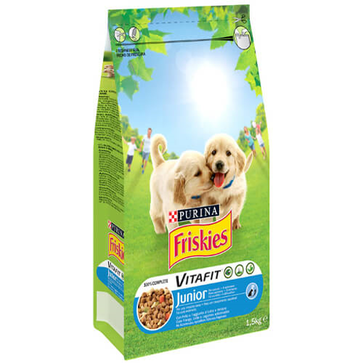 FRISKIES ΣΚΥΛΟΤΡΟΦΗ JUNIOR ΚΡΟΚΕΤΑ 1,5kg