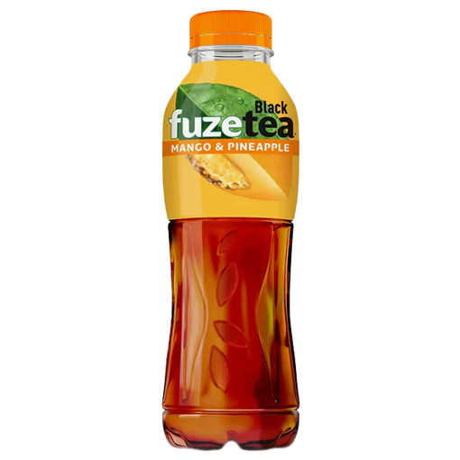 FUZE TEA ΜΑΥΡΟ 500ml - (ΜΑΝΓΚΟ & ΑΝΑΝΑ)