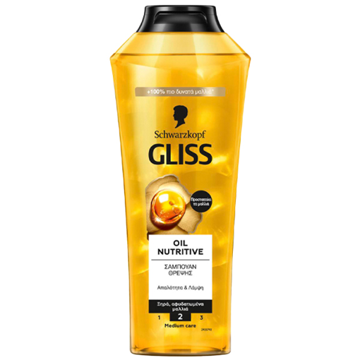 GLISS SHAMPOO 400ml - (OIL NUTRITIVE)