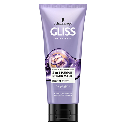 GLISS ΜΑΣΚΑ ΜΑΛΛΙΩΝ 200ml  - (BLONDE PERFECTOR)