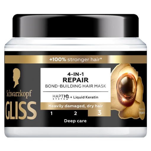 GLISS ΜΑΣΚΑ ΜΑΛΛΙΩΝ POWER 400ml - (4 ΣΕ 1 REPAIR)