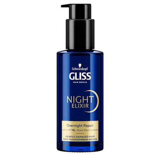 GLISS ΟΡΟΣ ΜΑΣΚΑ ΜΑΛΛΙΩΝ 100ml - (NIGHT REPAIR)