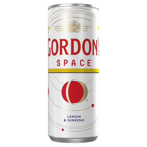 GORDONS SPACE 250ml - (ΚΟΥΤΙ) (LEMON & GINSENG)