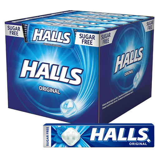 HALLS COOL ΚΑΡΑΜΕΛΕΣ (32grx20τεμ.) - (ORIGINAL)