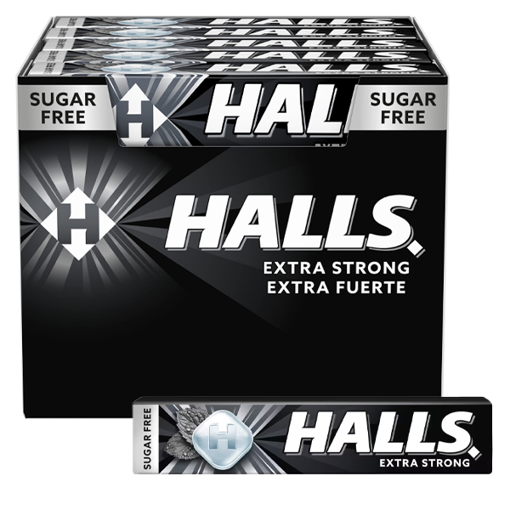 HALLS COOL ΚΑΡΑΜΕΛΕΣ (32grx20τεμ.) - (XSTRONG)