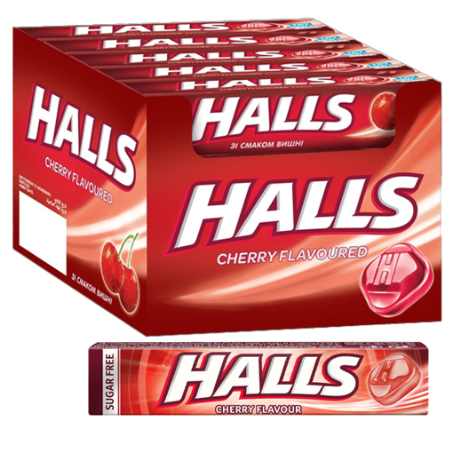 HALLS COOL ΚΑΡΑΜΕΛΕΣ (32grx20τεμ.) - (ΚΕΡΑΣΙ)