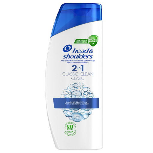 HEAD & SHOULDERS ΣΑΜΠΟΥΑΝ 625ml - (2in1) (CLASSIC CLEAN)