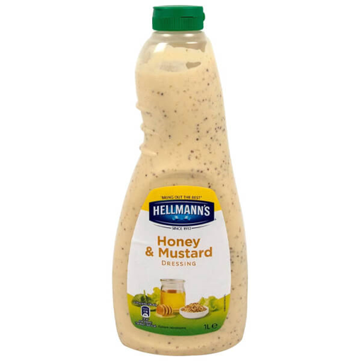 HELLMANNS ΜΕΛΙ & ΜΟΥΣΤΑΡΔΑ DRESSING 1lit