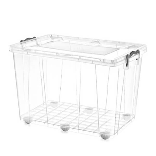 HIDE BOX ΚΟΥΤΙ ΑΠΟΘΗΚΕΥΣΗΣ ΟΡΘΟΓΩΝΙΟ ΜΕ ΡΟΔΕΣ 50lit (SA-450)
