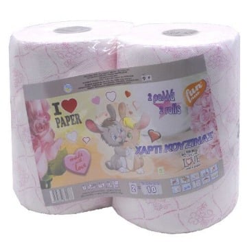 I LOVE PAPER ΧΑΡΤΙ ΚΟΥΖΙΝΑΣ (2x290gr.)