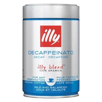 ILLY ESPRESSO 250gr - (DECAF) (ΑΛΕΣΜΕΝΟ) (ΜΠΛΕ ΒΑΖΟ)