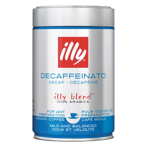 ILLY ESPRESSO 250gr - (DECAF) (ΑΛΕΣΜΕΝΟ) (ΜΠΛΕ ΒΑΖΟ)