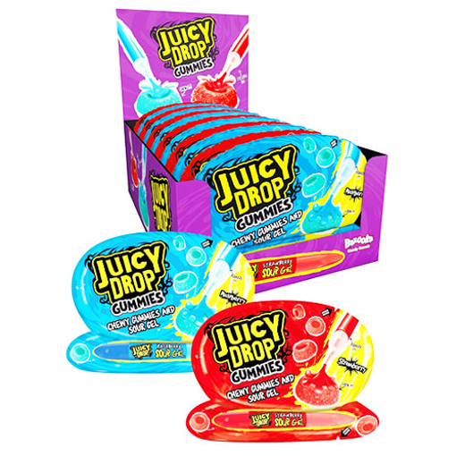 JUICY DROPS ΖΕΛΕΔΑΚΙΑ ΦΡΟΥΤΟΣΤΑΓΟΝΕΣ (12τεμ. x 57gr.)
