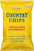 JUMBO COUNTRY CHIPS ΤΥΡΙ & ΠΑΡΜΕΖΑΝΑ  150gr. - (84440)