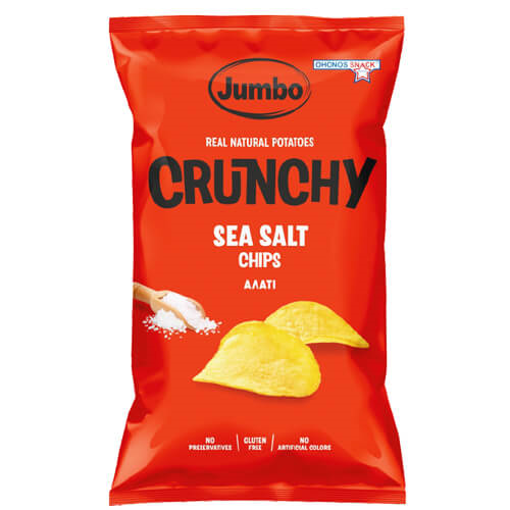 JUMBO CRUNCHY CHIPS 90gr. - (ΑΛΑΤΙ) (χωρίς γλουτέν