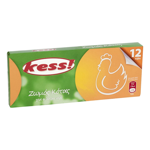 KESS ΚΥΒΟΣ (6lit x 120gr.) - (ΚΟΤΑΣ)