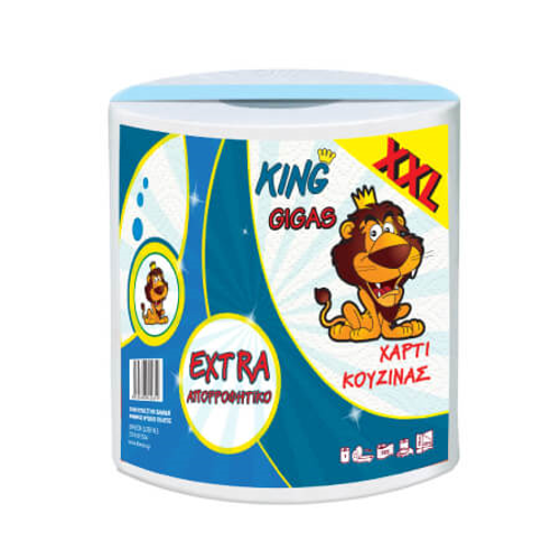 KING XXL GIGAS ΧΑΡΤΙ ΚΟΥΖΙΝΑΣ 72m