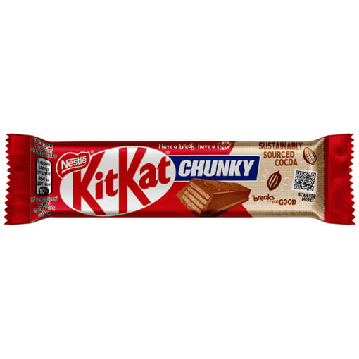 KIT KAT CHUNKY (24x40gr) - (ΣΟΚΟΛΑΤΑ ΓΑΛΑΚΤΟΣ)