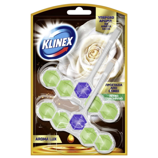 KLINEX WC BLOCK AROMA LUXE (2x50gr.) - (ΤΡΙΑΝΤΑΦΥΛΛΟ)