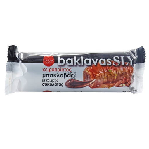 KORONA ΣΙΡΟΠΙΑΣΤΑ 100gr. - (ΜΠΑΚΛΑΒΑΣ ME ΕΠΙΚΑΛΥΨΗ ΣΟΚΟΛΑΤΑΣ)