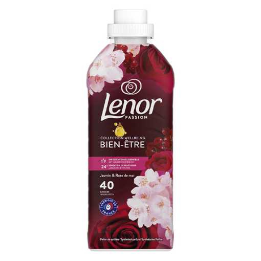 LENOR ΜΑΛΑΚΤΙΚΟ 40μεζ. - (840ml) (JASMINE & ROSE) (PASSION)