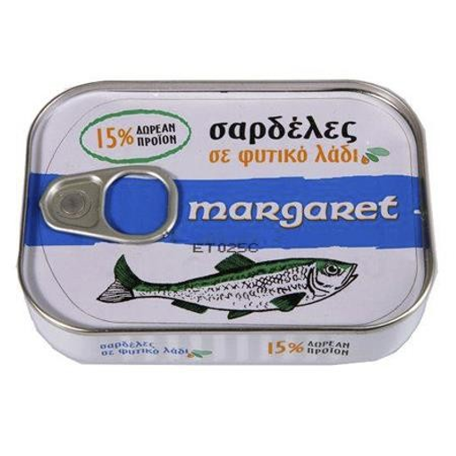 MARGARET ΣΑΡΔΕΛΕΣ ΛΑΔΙΟΥ 115gr.