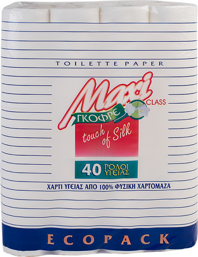 MAXI ΧΑΡΤΙ ΥΓΕΙΑΣ 40 ΡΟΛΑ - 2φυλλο  85gr.