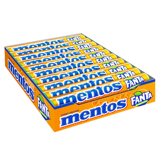 MENTOS 38gr. 20τεμ. - (FANTA)