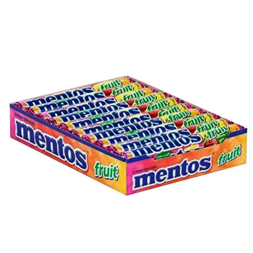 MENTOS 38gr. 20τεμ. - (FRUIT) (2144)