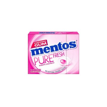 MENTOS PURE FRESH SLIM BOX (30gr x 12τεμ) - (BUBBLE FRESH) (1675018)