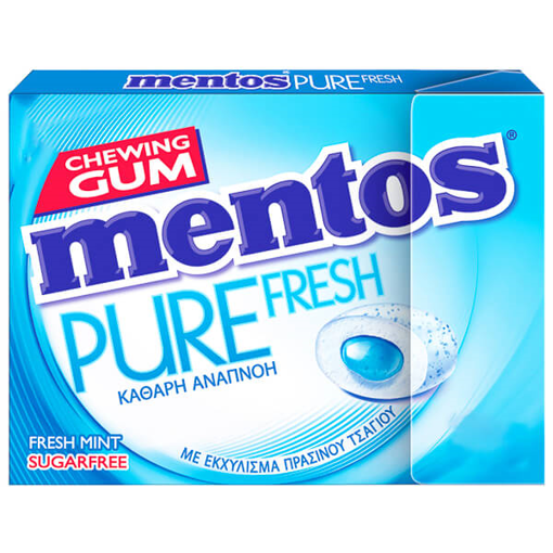 MENTOS PURE FRESH SLIM BOX (12x30gr.) - (FRESH MINT) (1675075)
