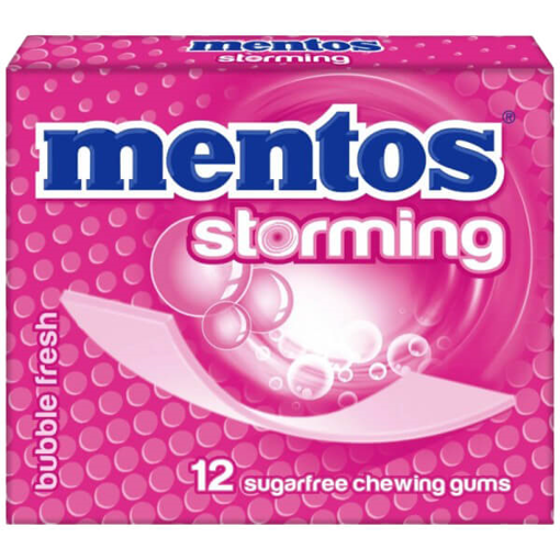 MENTOS STORMING 12x33gr. - (BUBBLE FRESH) (1578418)