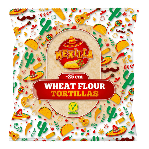 MEXILLA ΤΟΡΤΙΓΙΑ ΣΙΤΟΥ 25cm 360gr. - (6τεμ.)