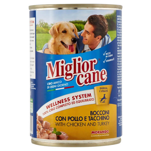 MIGLIOR ΣΚΥΛΟΤΡΟΦΗ ΚΟΝΣΕΡΒΑ  405gr - (ΚΟΤΟΠΟΥΛΟ-ΓΑΛΟΠΟΥΛΑ)