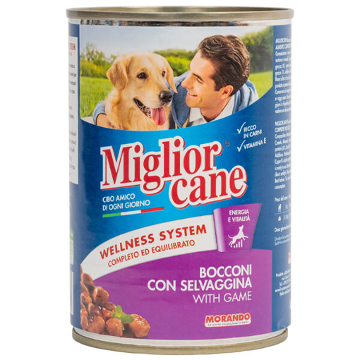 MIGLIOR ΣΚΥΛΟΤΡΟΦΗ ΚΟΝΣΕΡΒΑ  405gr - (ΚΥΝΗΓΙ)