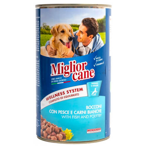 MIGLIOR ΣΚΥΛΟΤΡΟΦΗ ΚΟΝΣΕΡΒΑ 1250gr - (ΨΑΡΙ-ΠΟΥΛΕΡΙΚΑ)