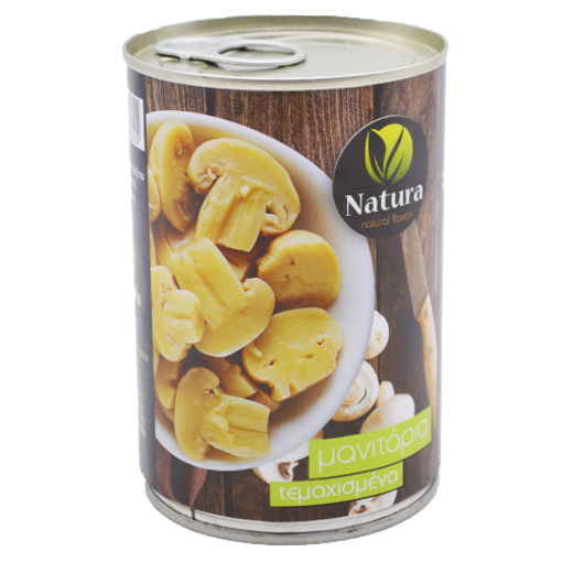 Natura Μανιτάρια τεμαχισμένα 400γρ.