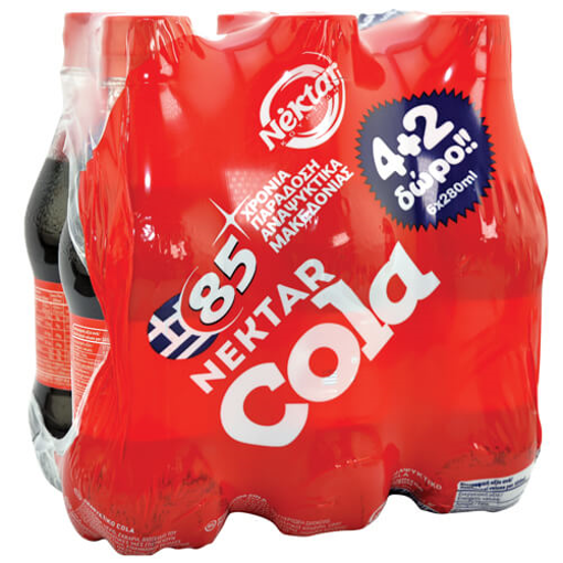 NEKTAR ΑΝΑΨΥΚΤΙΚΟ 280ml - (COLA) (4+2 ΔΩΡΟ)